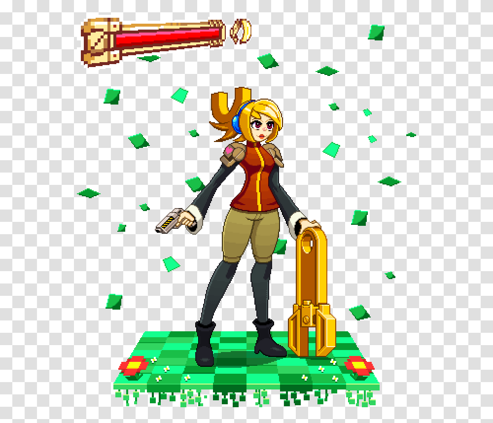 Robin From Iconoclasts Iconoclasts Robin, Person, Outdoors, Toy, People Transparent Png