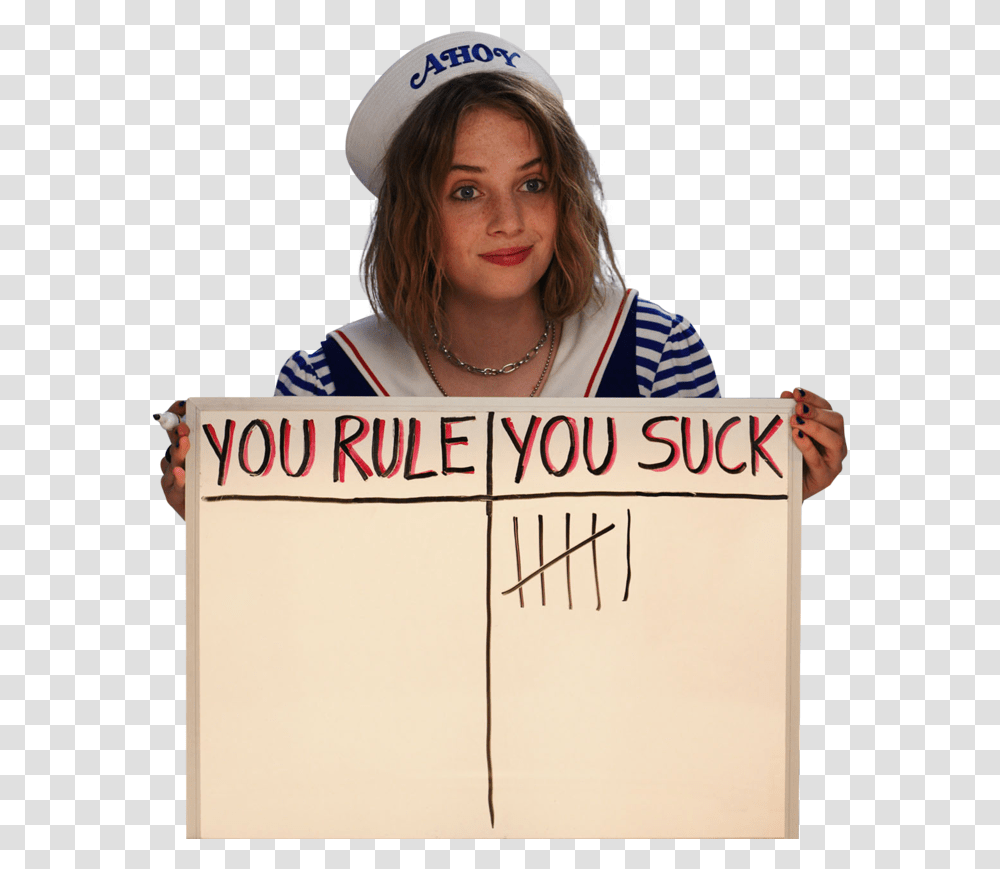 Robin From Stranger Things, Person, Female Transparent Png