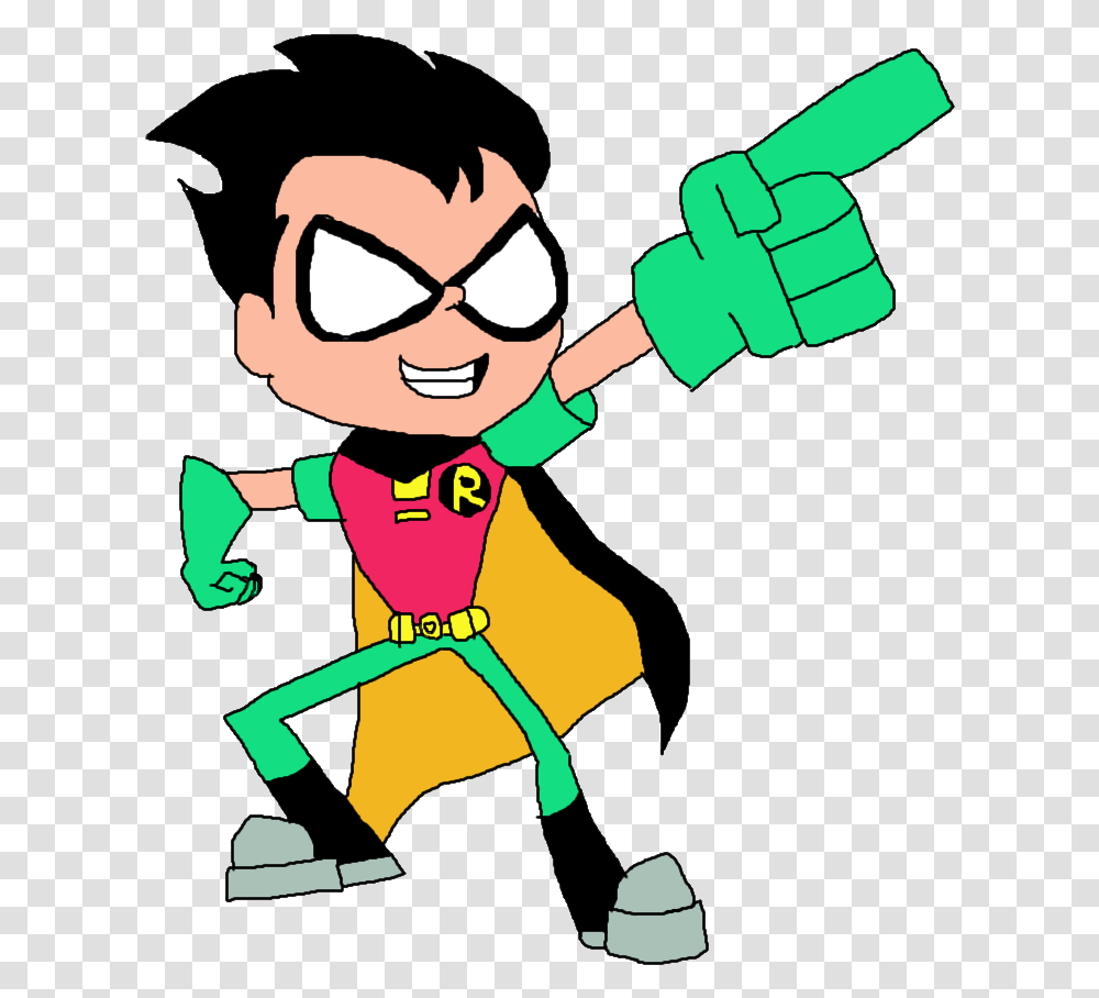 Robin From Teen Titans Go, Person, Sunglasses, Cleaning, Costume Transparent Png