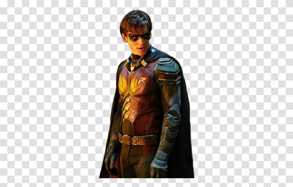 Robin Titans Dc Dcuniverse Teentitans Superhero Fight Robin Dick Grayson Titans, Sunglasses, Accessories, Accessory, Person Transparent Png
