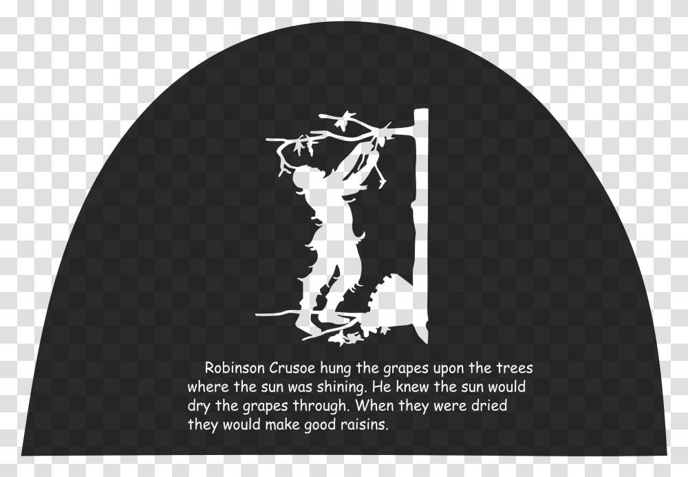 Robinson Crusoe Silhouette 03 Clip Arts Silhouette Of Girl Reading No Watermark, Alphabet, Call Of Duty Transparent Png