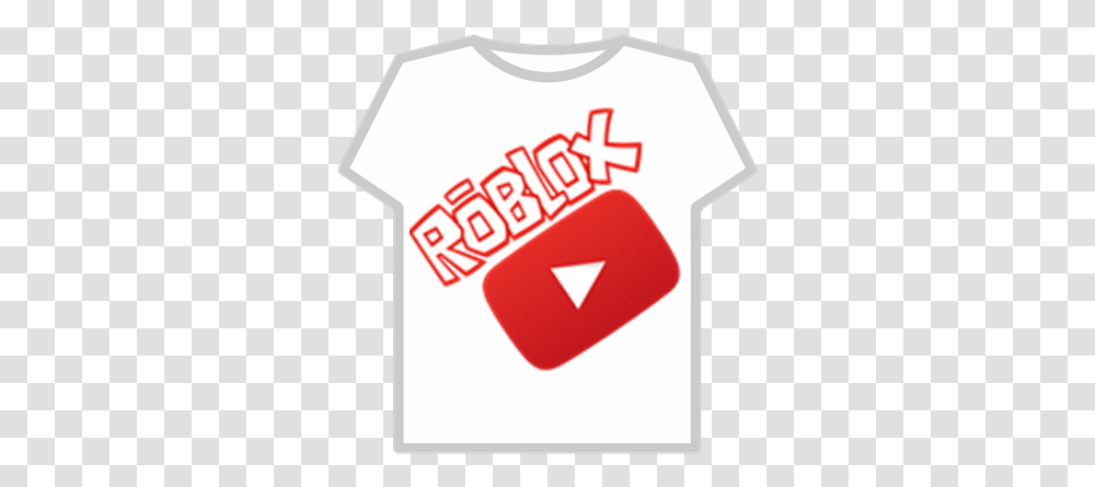 Roblox And Youtube Logo T Shirt Version 3 Roblox T Shirt Youtube Roblox, Clothing, First Aid, Text, T-Shirt Transparent Png