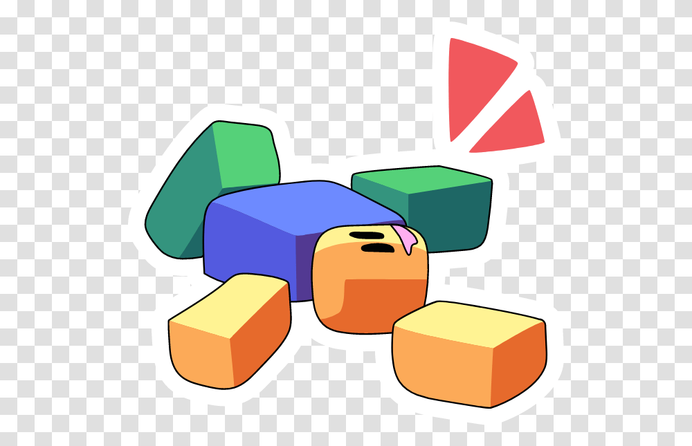 Roblox Broken Noob Sticker In 2020 Roblox Noob Sticker, Sweets, Food, Confectionery, Lawn Mower Transparent Png