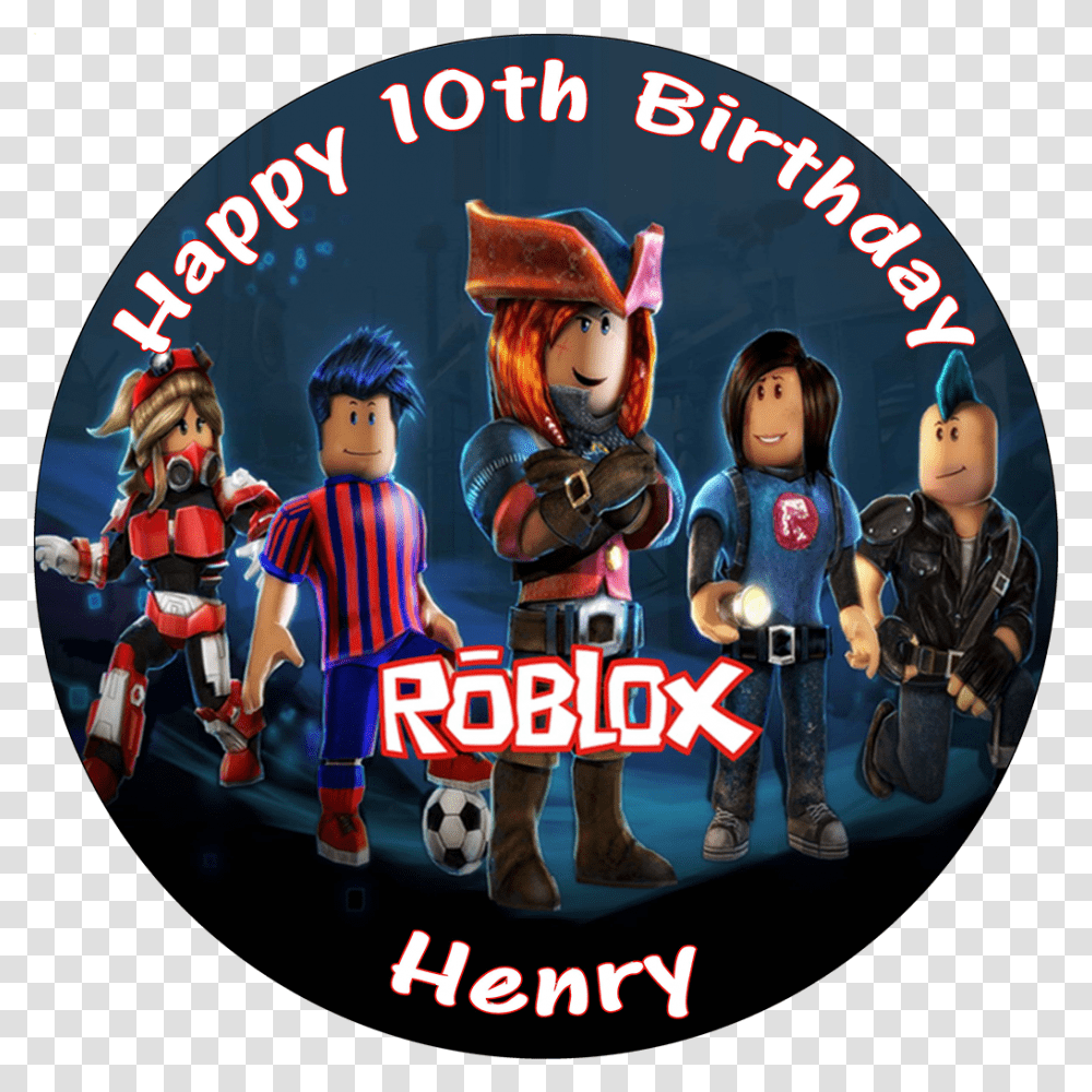 Roblox Cake, Person, Costume, Advertisement, Poster Transparent Png