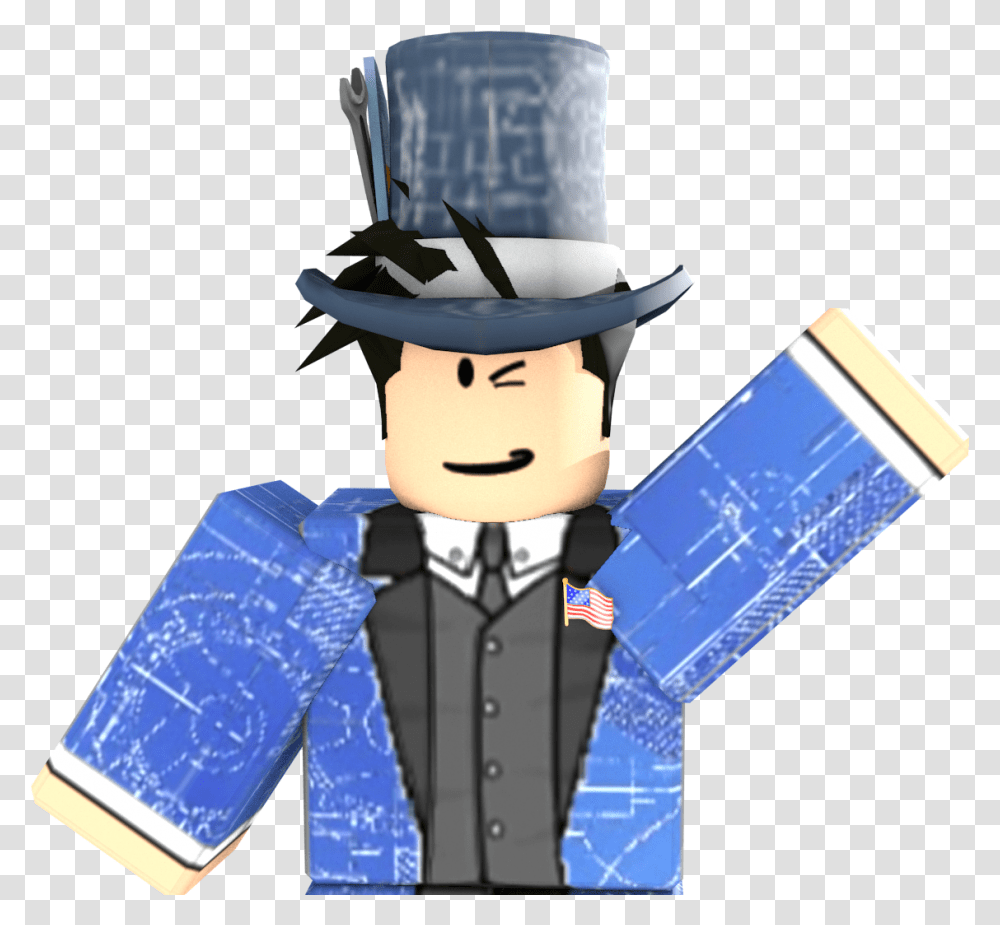Roblox Character, Performer, Magician, Waiter, Toy Transparent Png