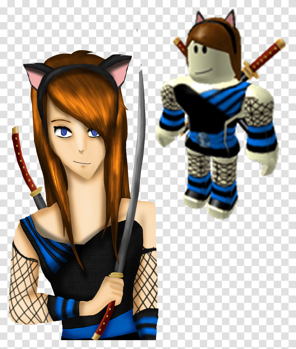 Roblox Drawing Anime Imagenes De Roblox Anime Transparent Png