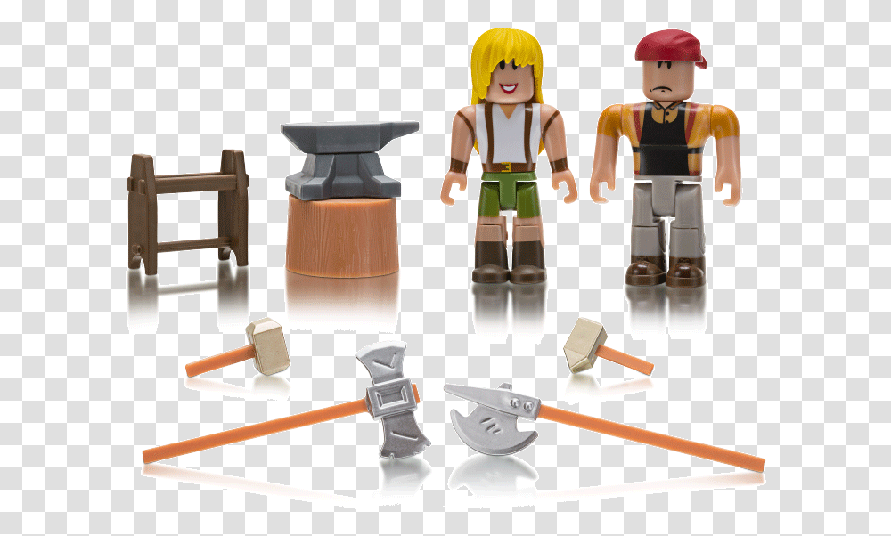 Roblox Forger's Workshop, Toy, Person, Human, Figurine Transparent Png