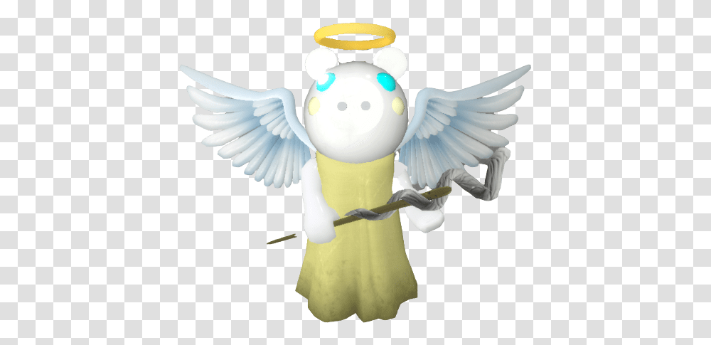 Roblox Free Image Download Memory X Angel Piggy, Snowman, Winter, Outdoors, Nature Transparent Png
