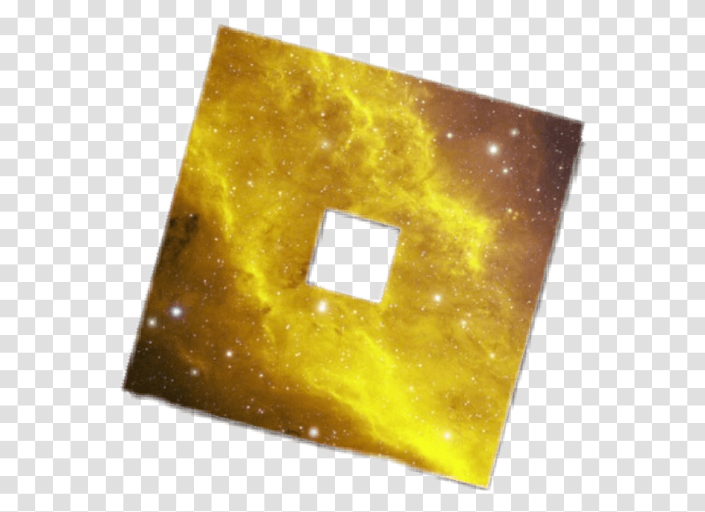 Roblox Galaxy Logo Sticker By Teothegameryt Triangle, Lighting, Astronomy, Text, Outdoors Transparent Png