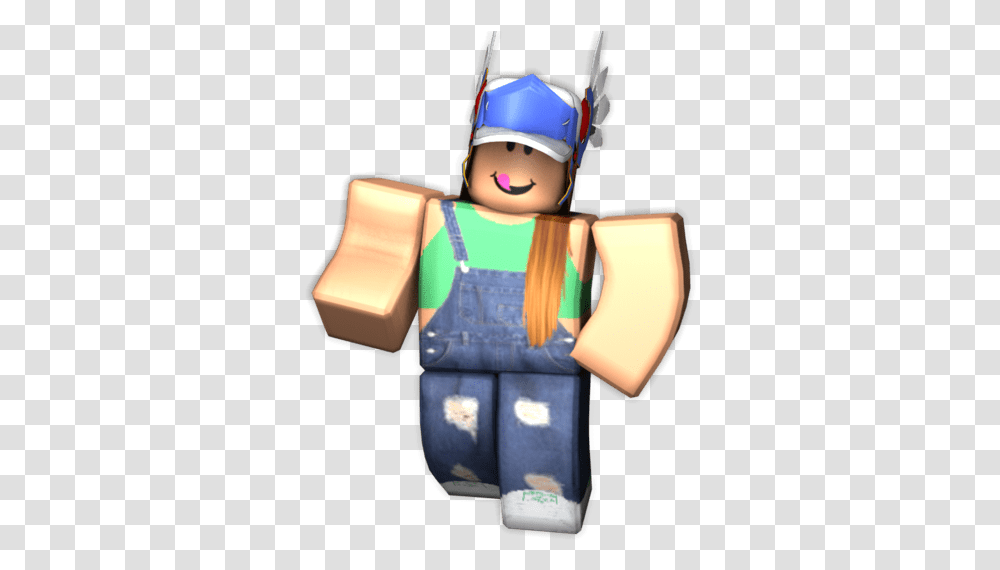 Roblox Gfx Character Pack Bing Images Card From User Roblox 3d Render Girl, Apparel, Helmet, Costume Transparent Png