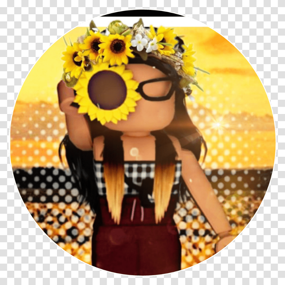 Roblox Gfx Girl Cute Roblox Gfx Girl, Collage, Poster, Advertisement, Face Transparent Png