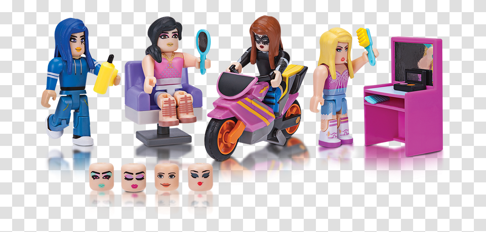Roblox Girl Roblox Toys Series 5 Download Roblox Toys For Girls, Person, Figurine, Doll, Monitor Transparent Png