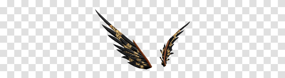 Roblox Gold Dust Wings Code Gold Dust Wings Roblox, Arrow, Symbol, Sword, Blade Transparent Png