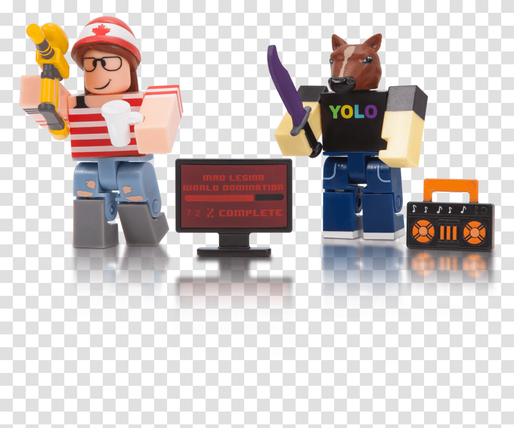 Roblox Head Roblox Mad Studio Mad Pack, Toy, Robot, Minecraft Transparent Png