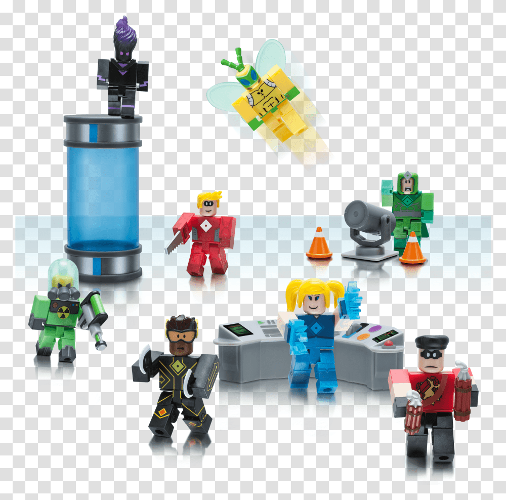 Roblox Heroes Of Robloxia Feature Playset Roblox Toys Heroes Of Robloxia, Robot, Person, Human, Tabletop Transparent Png