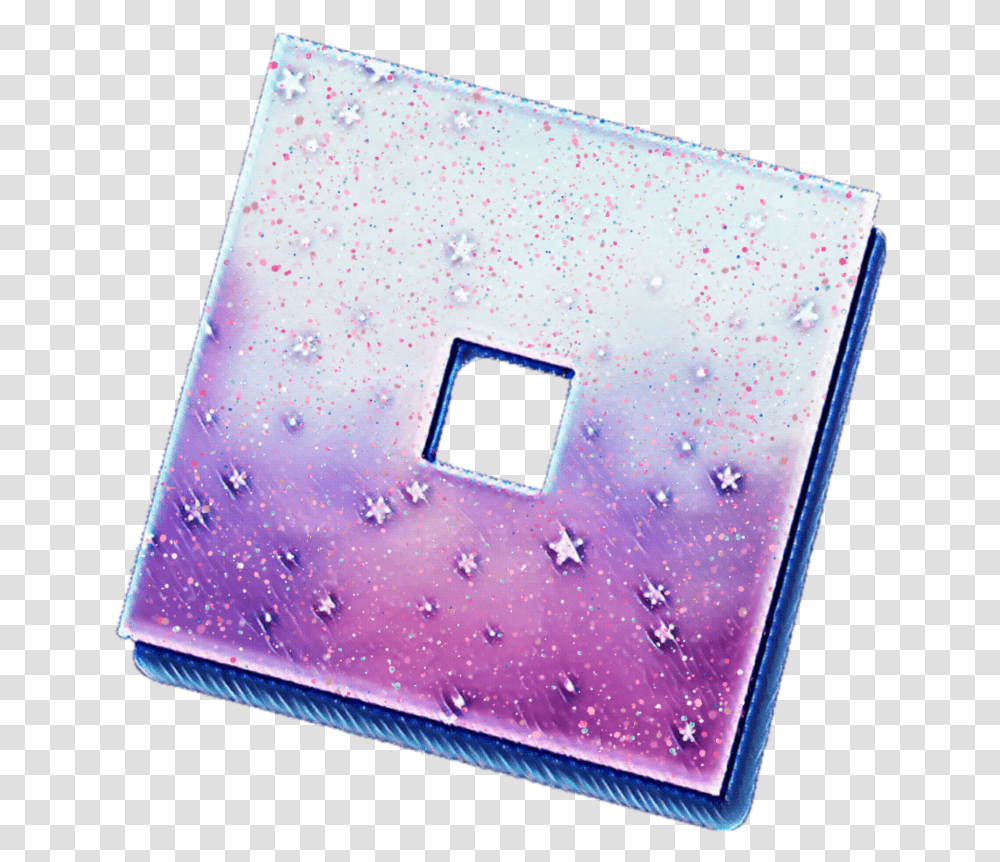 Roblox Logo Glitter Sticker By Teothegameryt Cute Roblox Logo Glitter, Text, Purple, Field, Rug Transparent Png