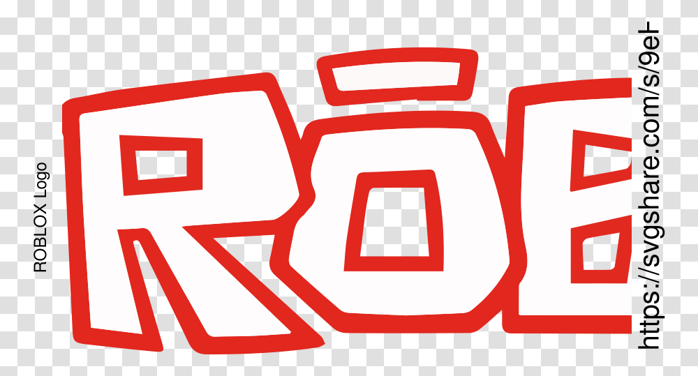 Roblox Logo Roblox Logo, First Aid, Text, Pac Man, Electronics Transparent Png