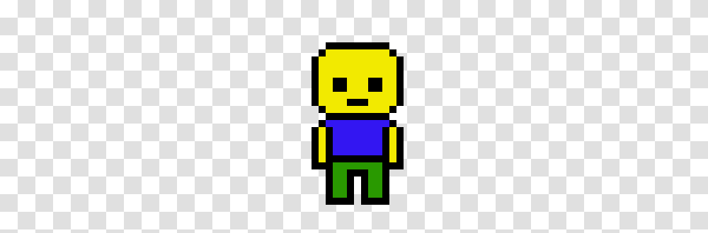 Roblox Noob Danganronpa Pixel Art Character Style Pixel Art Maker, First Aid, Pac Man, Robot Transparent Png