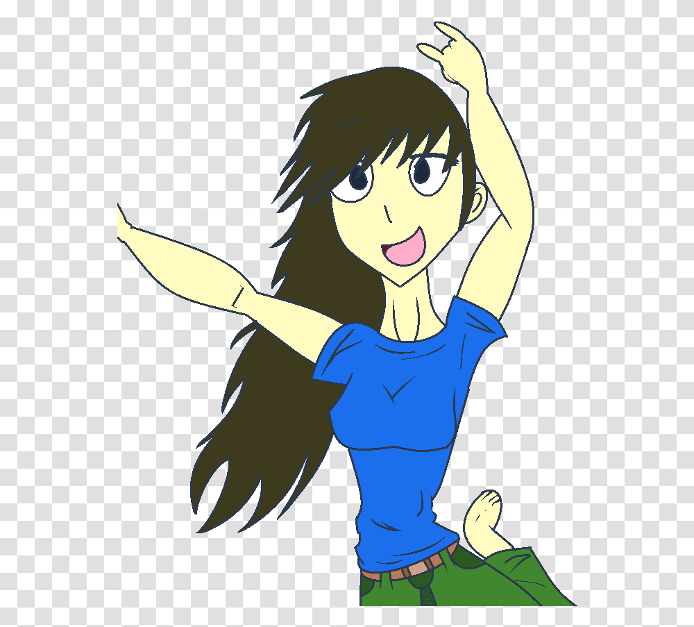 Roblox Noob Girl Sabines Kitchen Noob Girl Anime Roblox, Person, Sleeve, Book Transparent Png