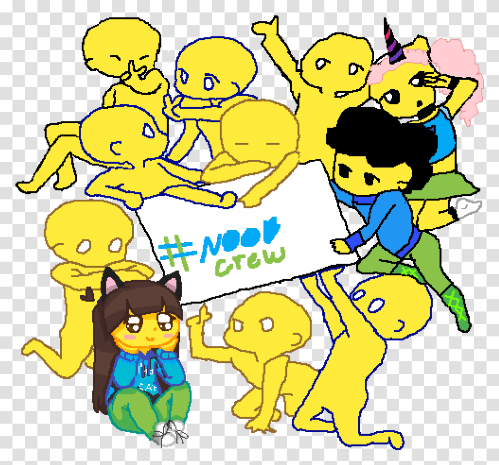 Roblox Noob Lol Idek Roblox Noob X Guest, Graphics, Art, Crowd, Poster Transparent Png