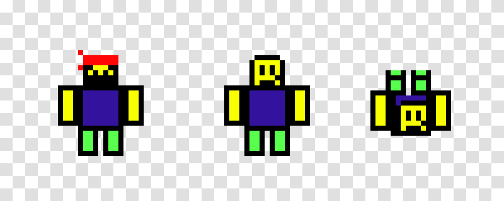 Roblox Noob Pixel Art Maker, Pac Man Transparent Png