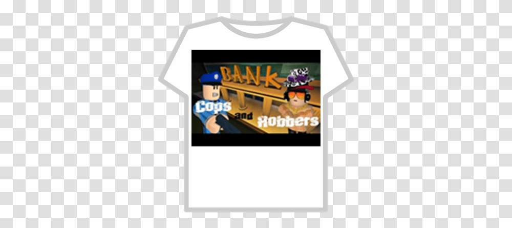 Roblox Robber Shirt Robux Giveaway Live Free Fictional Character, Clothing, Text, Person, Flyer Transparent Png