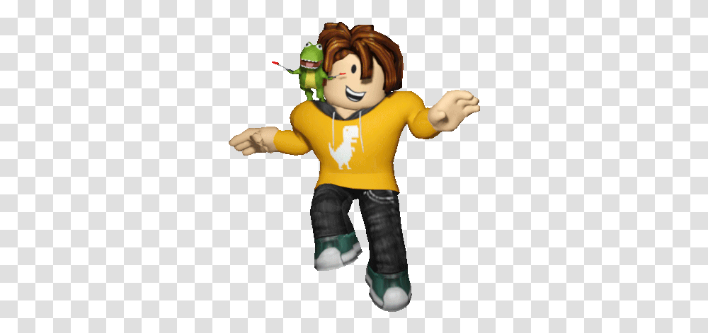 Roblox Robux Gif Roblox Robux Cortesgo Discover & Share Gifs Fictional Character, Figurine, Mascot, Person, Human Transparent Png