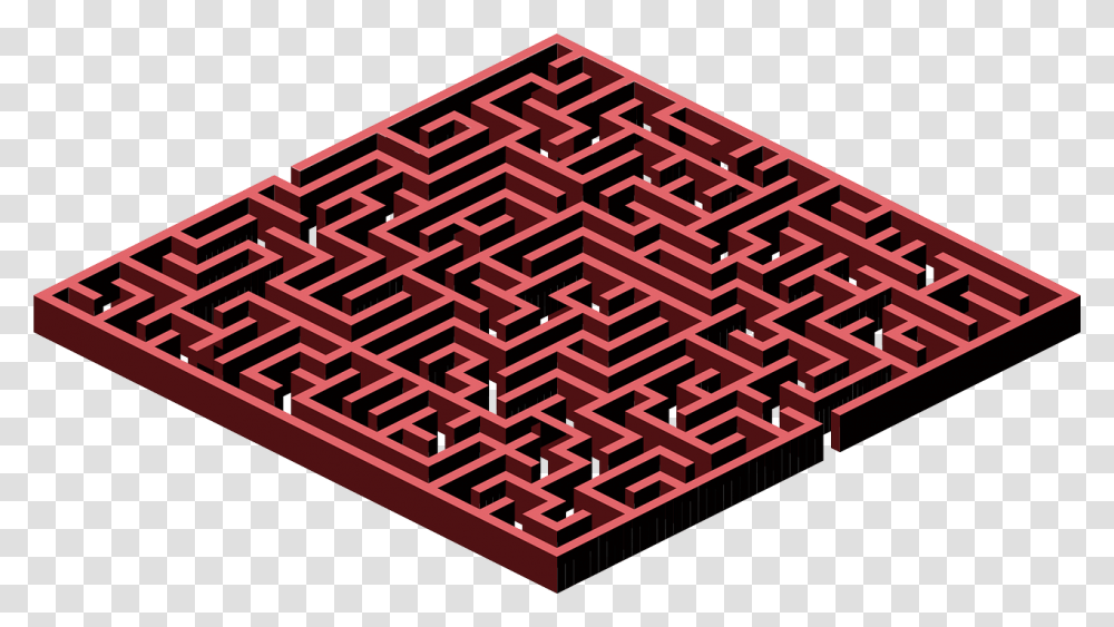 Roblox The Labyrinth Map, Rug, Maze Transparent Png