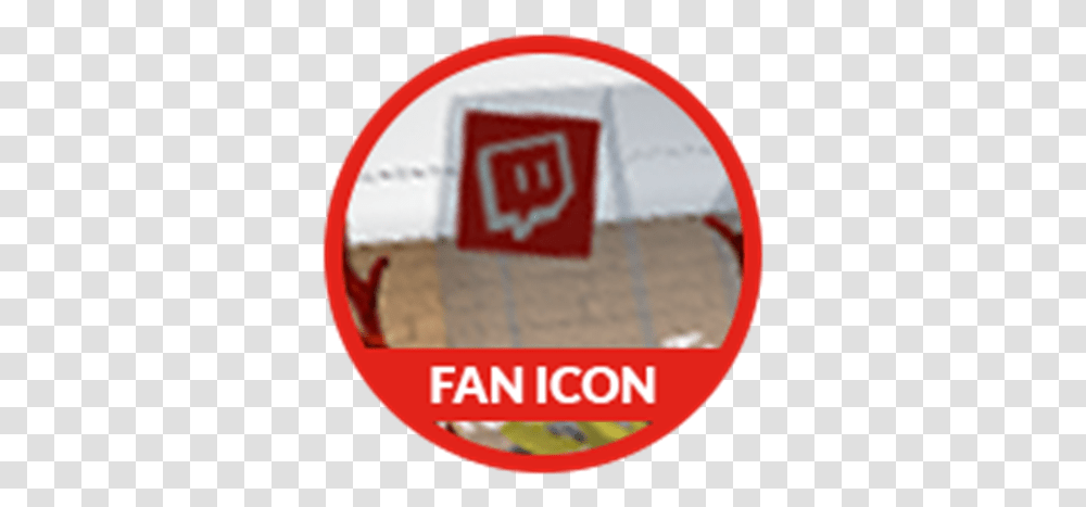 Roblox Twitch Fan Overhead Icon Roblox Language, Symbol, Logo, Text, Label Transparent Png
