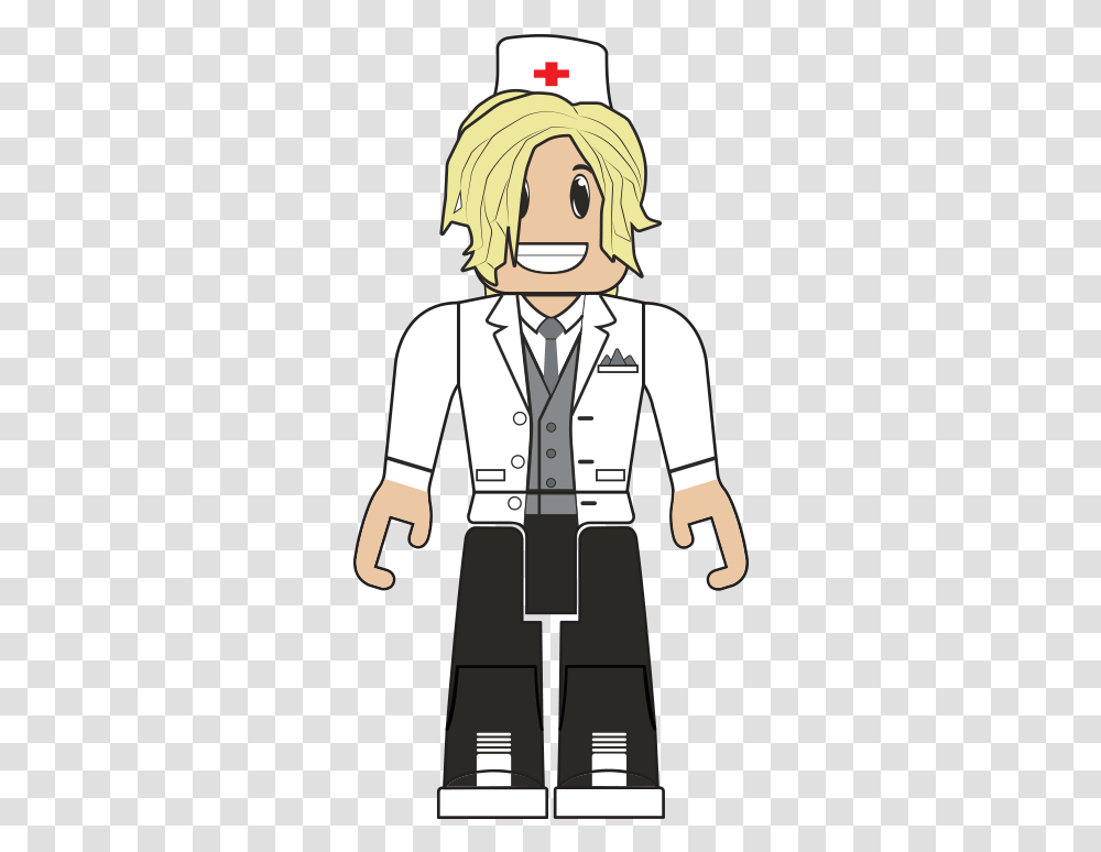 Robloxian Highschool Nurse Nurse Roblox, Person, Book, Comics Transparent Png