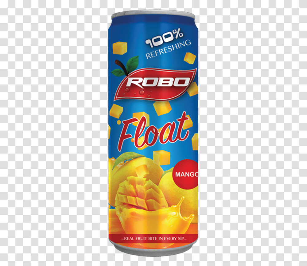Robo Float Mango, Beverage, Drink, Tin, Soda Transparent Png