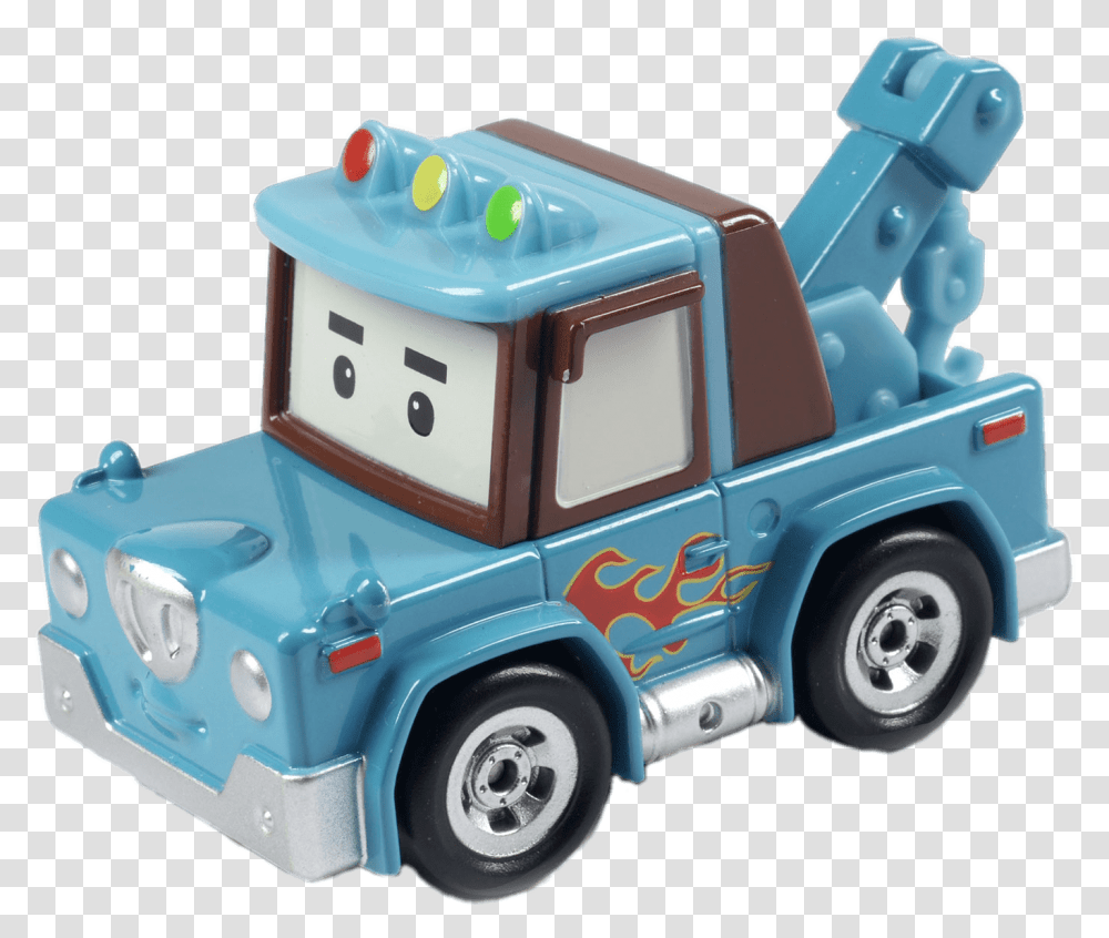 Robocar Poli Character Spooky The Tow Truck Spooky Robocar Poli, Toy, Vehicle, Transportation, Wheel Transparent Png