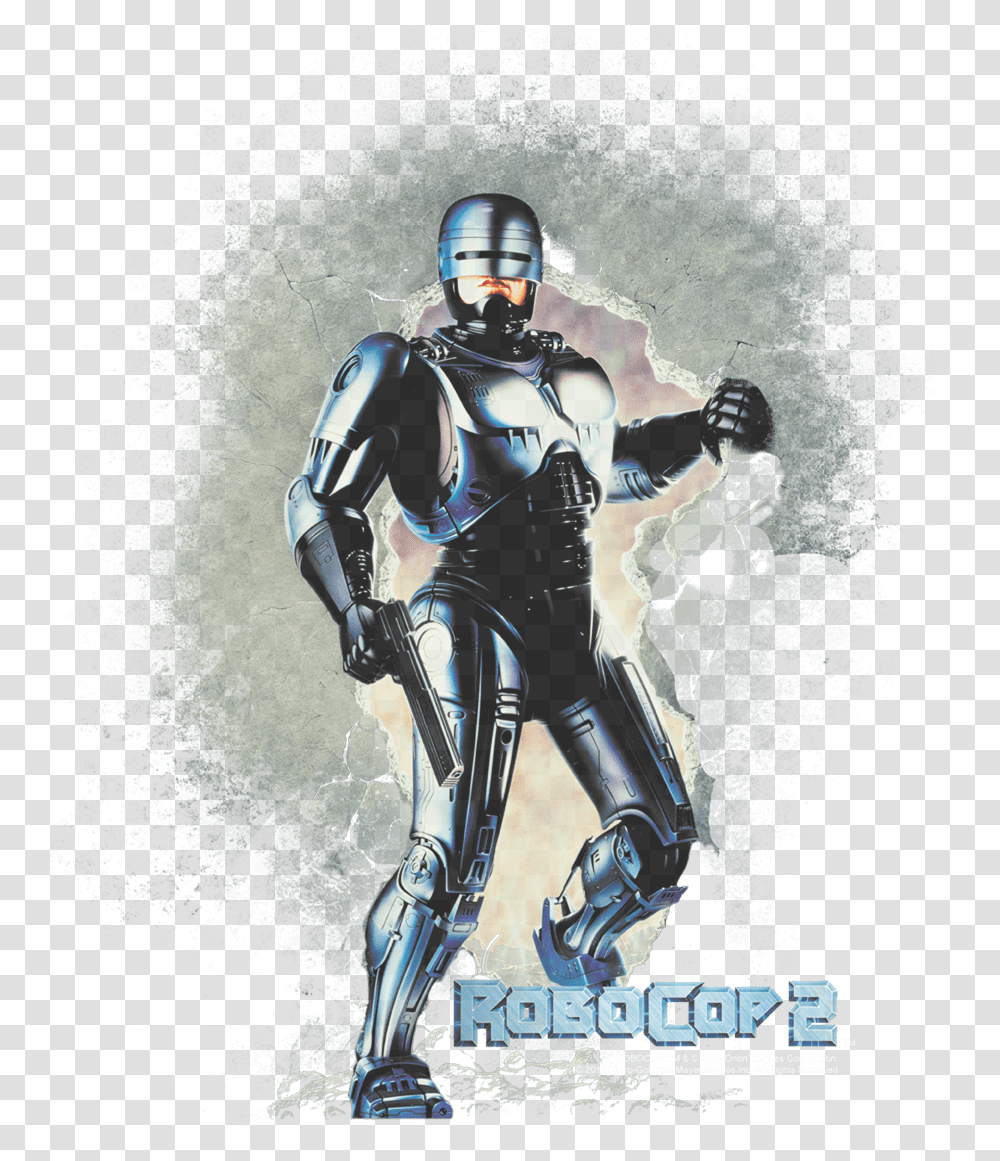Robocop 2 Poster, Helmet, Person, Human Transparent Png