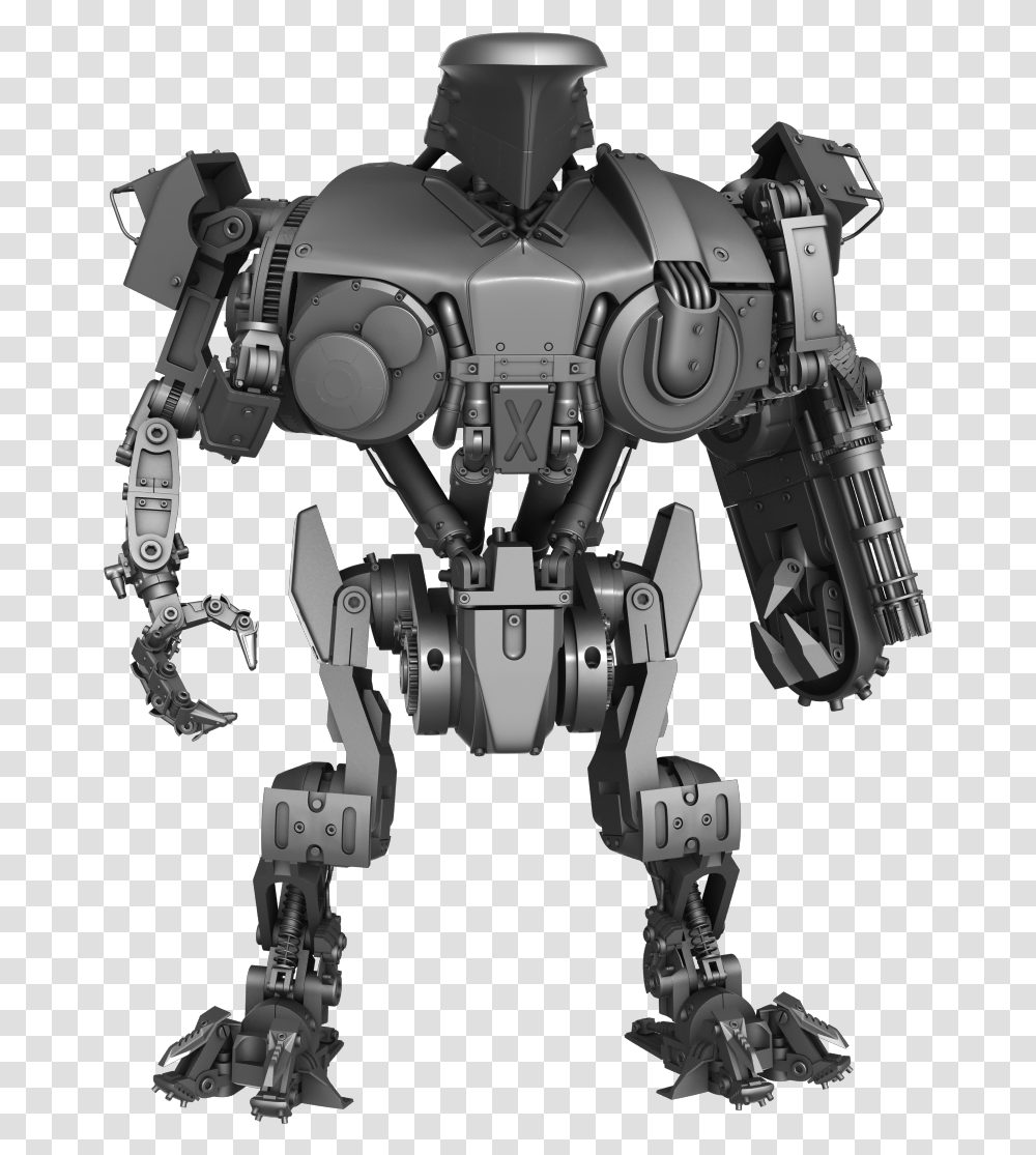Robocop Background Image Cain Robot 3d Model, Toy Transparent Png