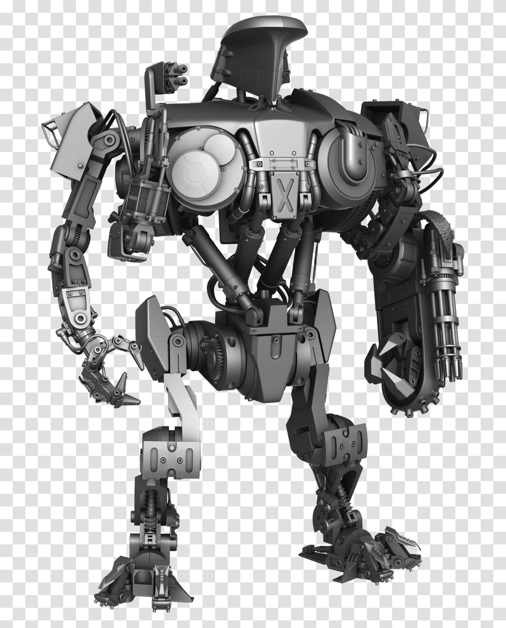 Robocop Cyberpunk Robots, Toy, Engine, Motor, Machine Transparent Png
