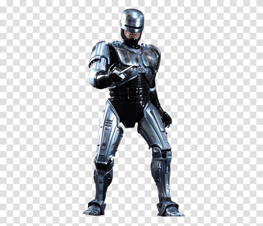 Robocop Diecast Sixth Scale Download Robocop, Helmet, Clothing, Apparel, Armor Transparent Png