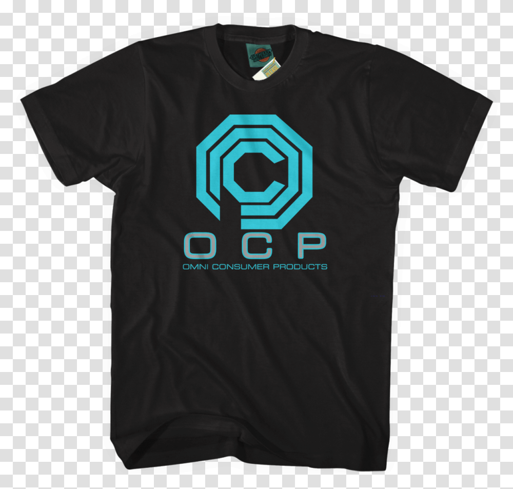 Robocop Inspired Ocp Logo T Shirt Great Gatsby Themed Shirts, Apparel, T-Shirt, Person Transparent Png