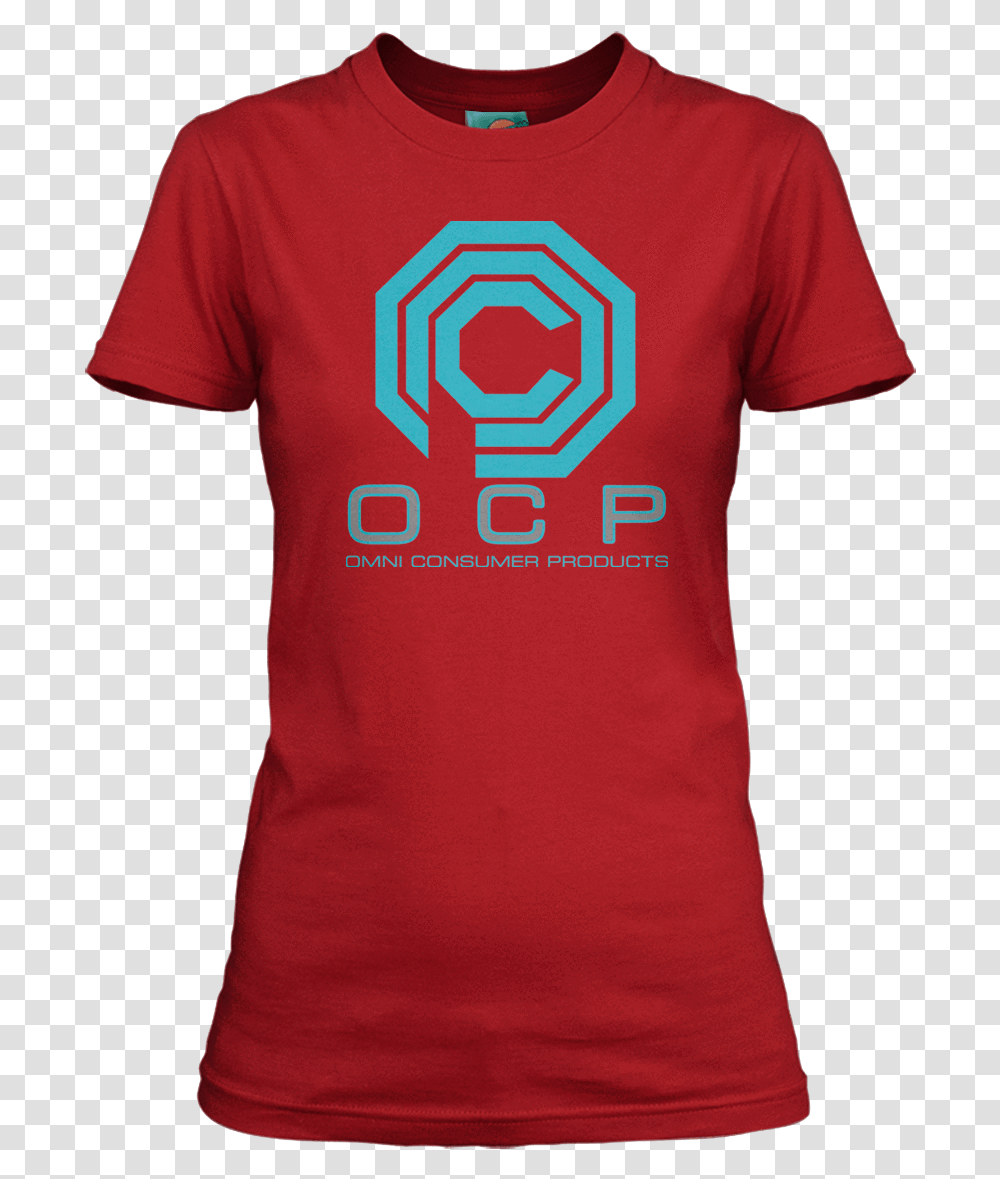 Robocop Inspired Ocp Logo T Shirt T Shirt, Apparel, T-Shirt Transparent Png