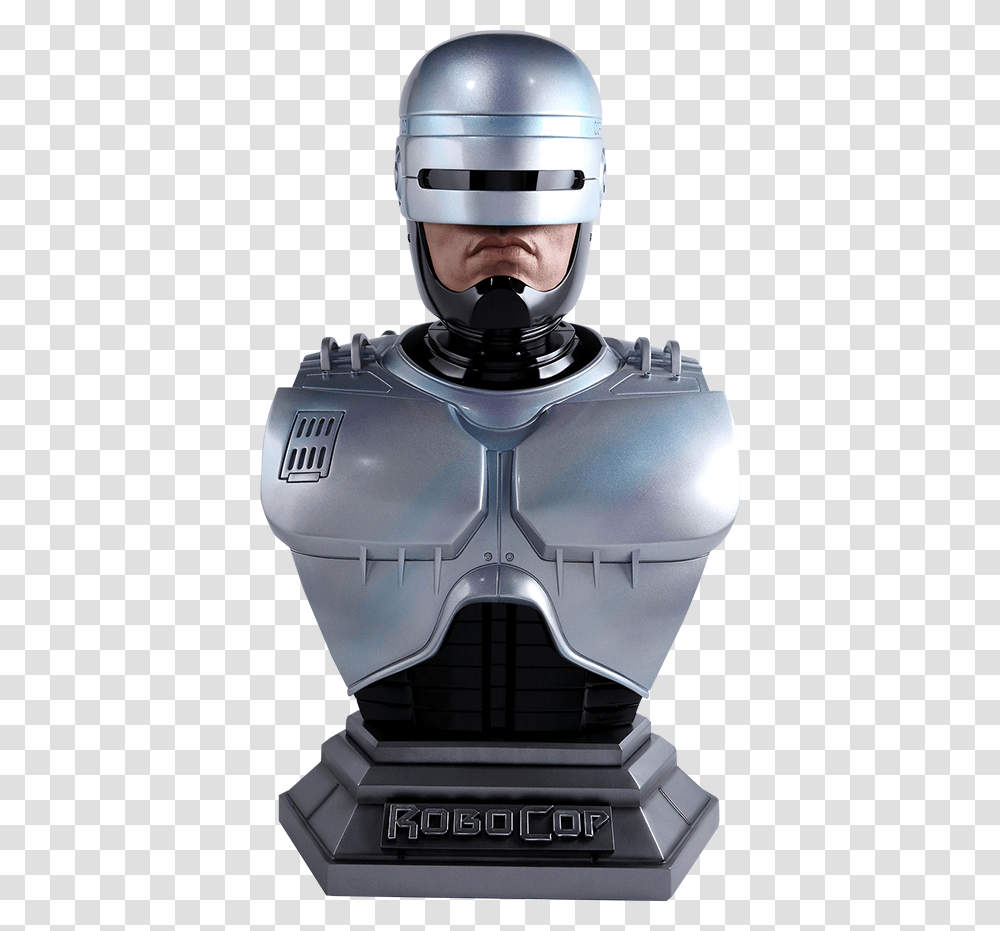 Robocop Life Size Bust, Helmet, Apparel, Robot Transparent Png