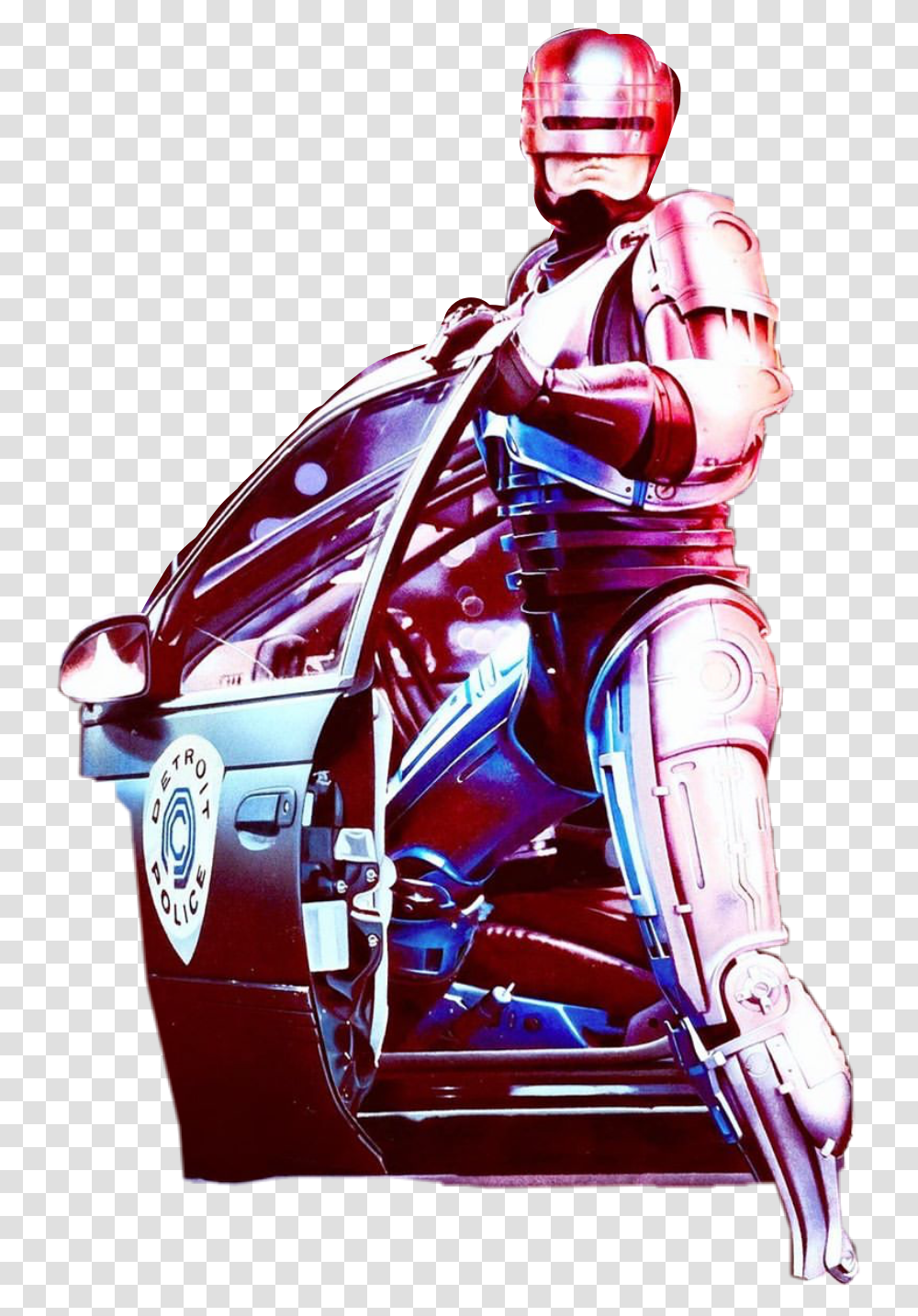 Robocop Poster De Filmes Robocop, Motorcycle, Helmet, Person Transparent Png