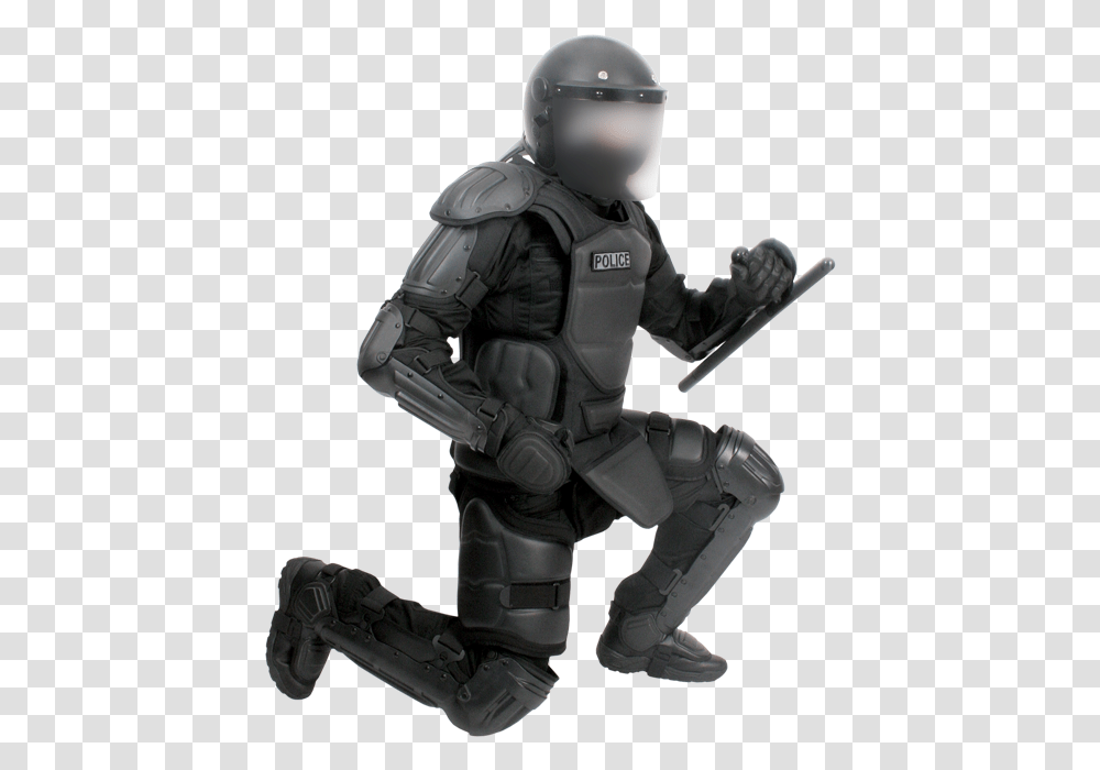 Robocop Tenue Parecoup Police, Person, Human, Helmet Transparent Png