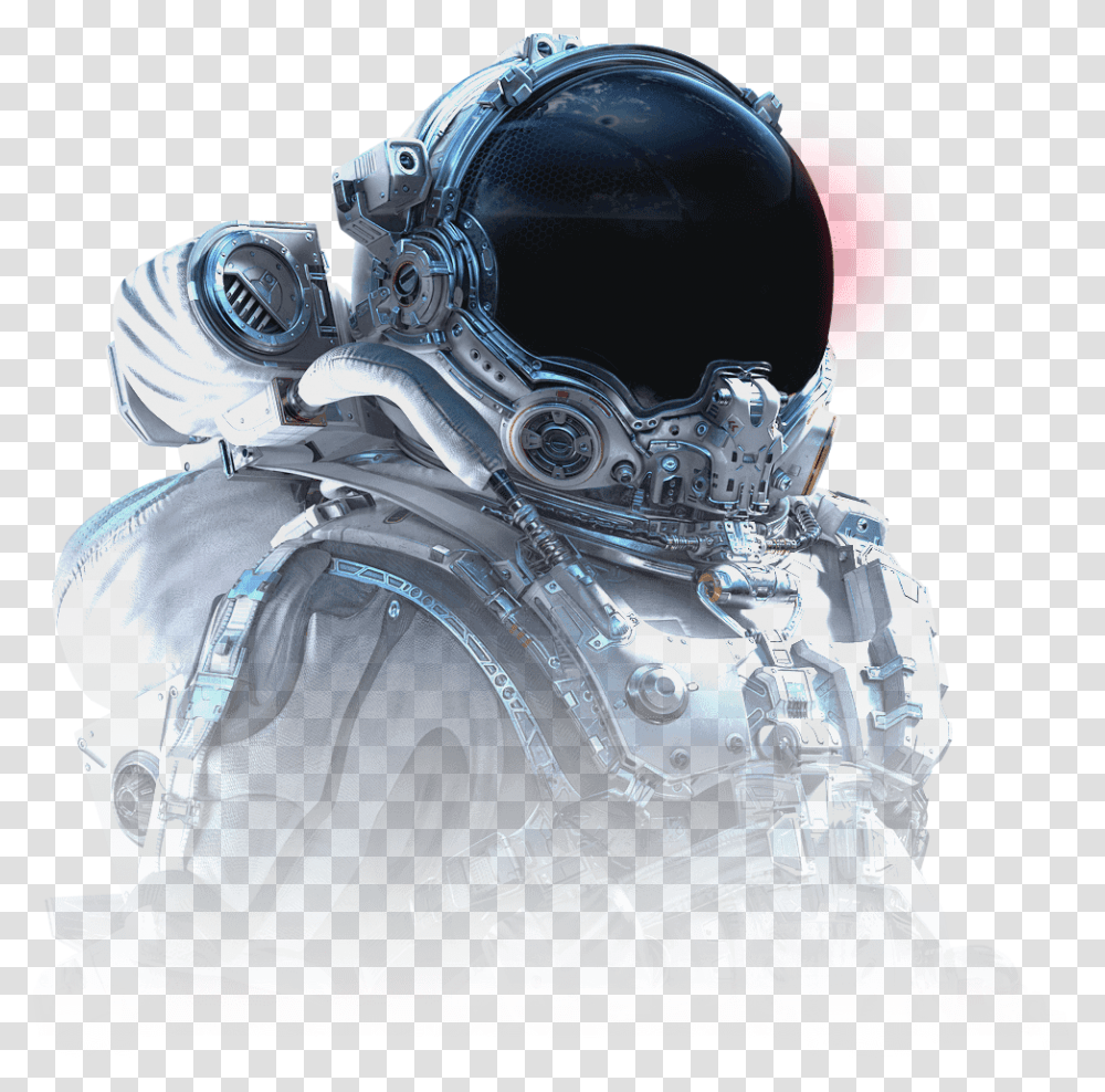 Robot, Astronaut, Helmet, Apparel Transparent Png