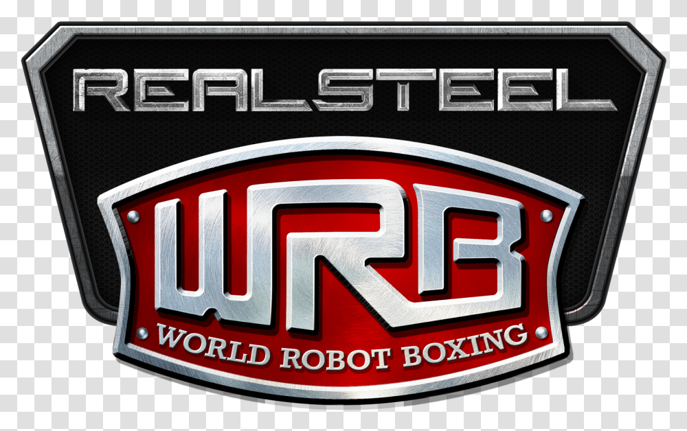Robot Boxing Logo Clipart Real Steel World Robot Boxing Logo, Symbol, Trademark, Emblem, Text Transparent Png