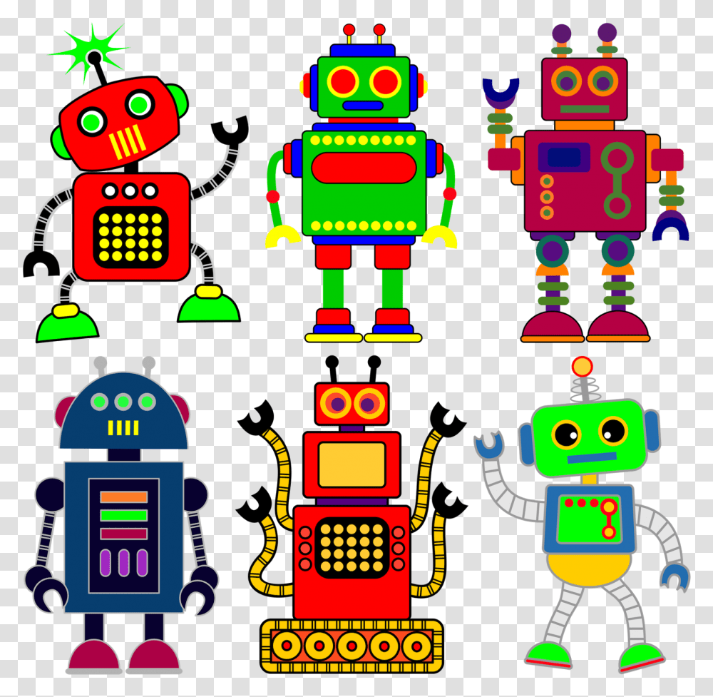 Robot Clipart For Your Project Or Robots Clipart, Toy Transparent Png