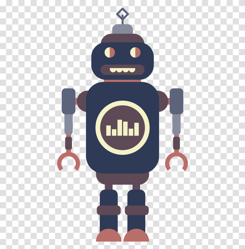 Robot Clipart Free Electrones Transparent Png