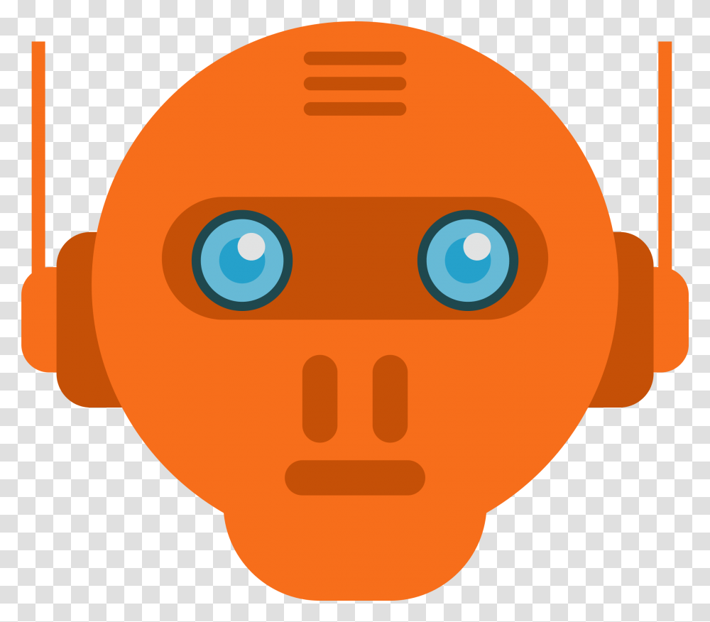 Robot Clipart Robot Head, Light Transparent Png