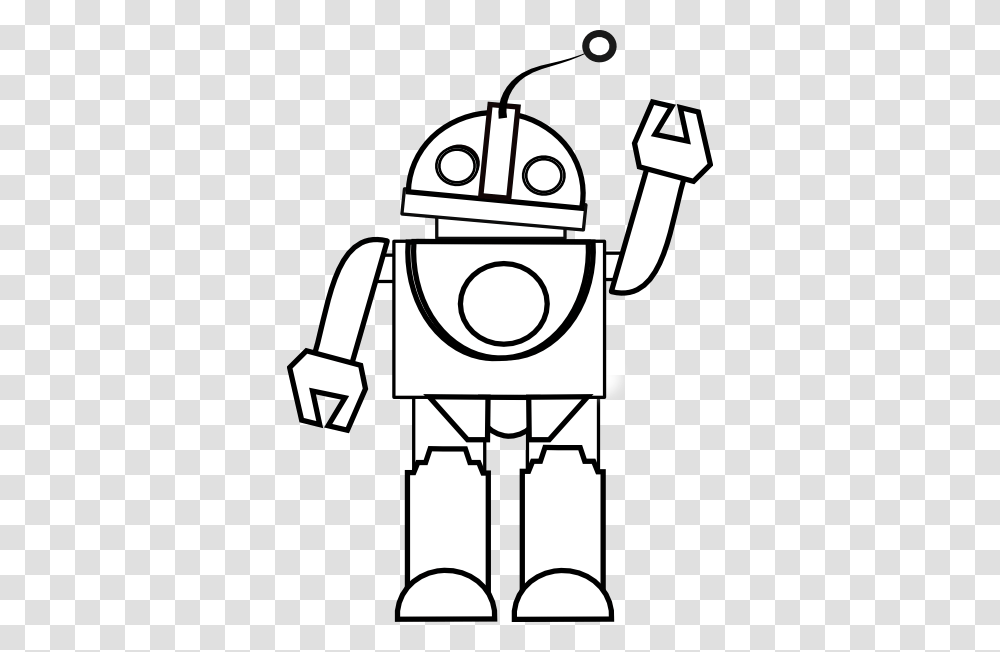 Robot Cliparts Black Transparent Png