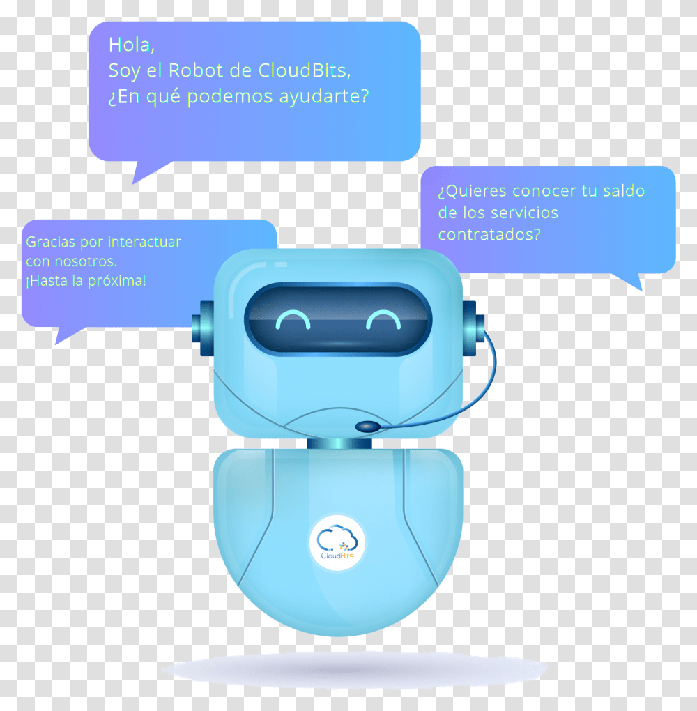 Robot Cloudbits Chatbot Chatbot Concept, Electronics, Adapter, Electrical Device Transparent Png