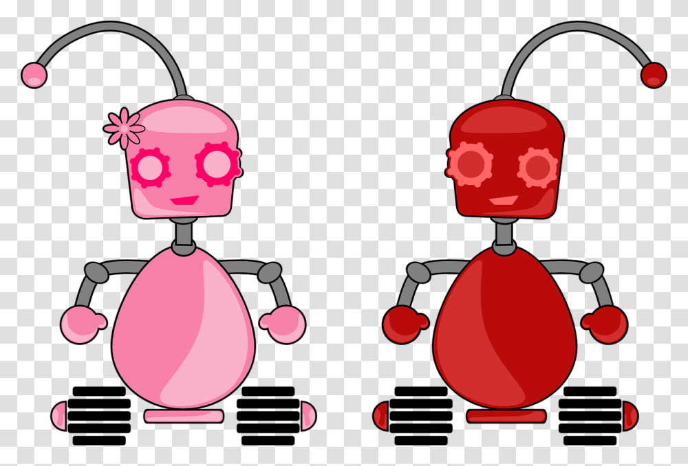 Robot Couple Transparent Png