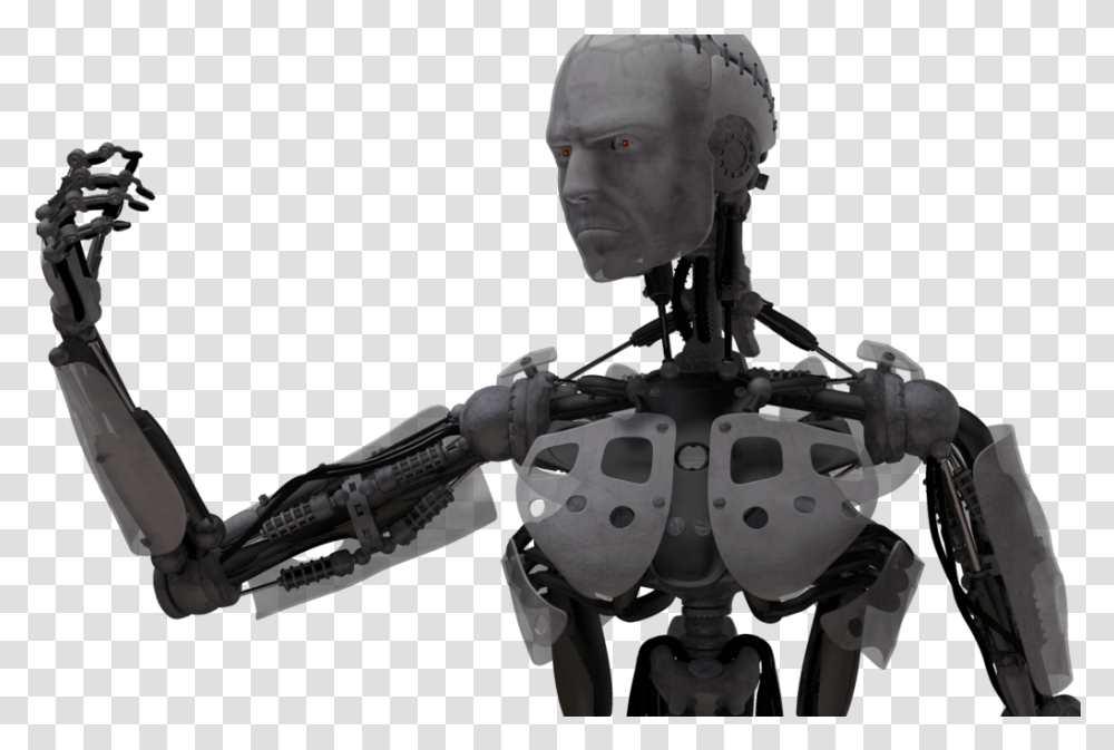 Robot Cyborg Robot Background, Helmet, Clothing, Apparel, Person Transparent Png